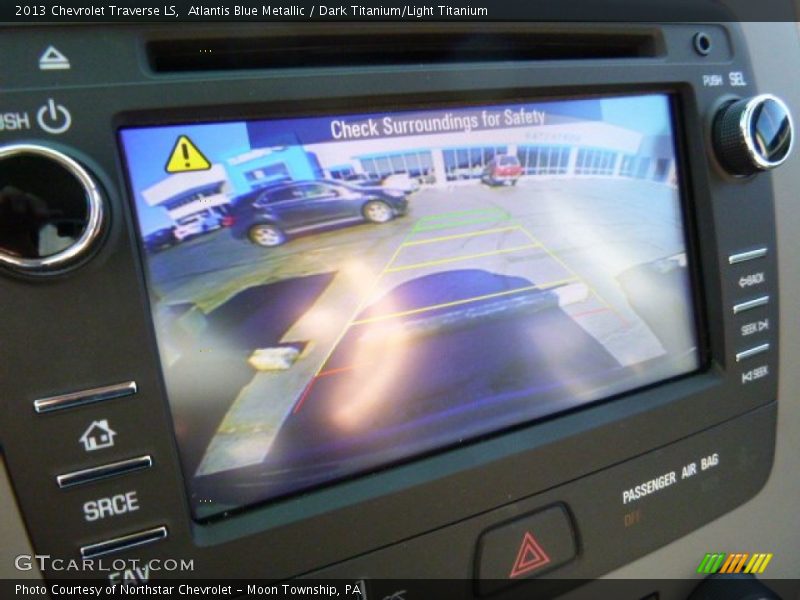 Atlantis Blue Metallic / Dark Titanium/Light Titanium 2013 Chevrolet Traverse LS