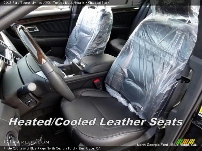 Tuxedo Black Metallic / Charcoal Black 2015 Ford Taurus Limited AWD
