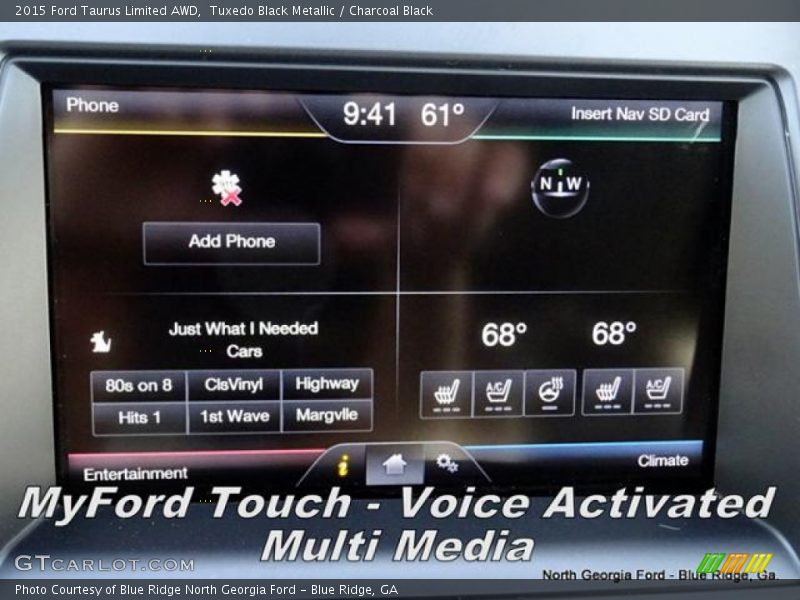 Tuxedo Black Metallic / Charcoal Black 2015 Ford Taurus Limited AWD