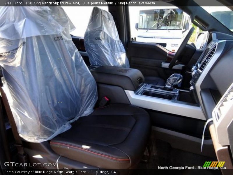 Blue Jeans Metallic / King Ranch Java/Mesa 2015 Ford F150 King Ranch SuperCrew 4x4
