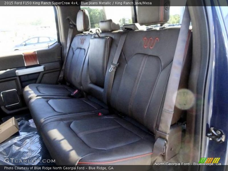 Blue Jeans Metallic / King Ranch Java/Mesa 2015 Ford F150 King Ranch SuperCrew 4x4