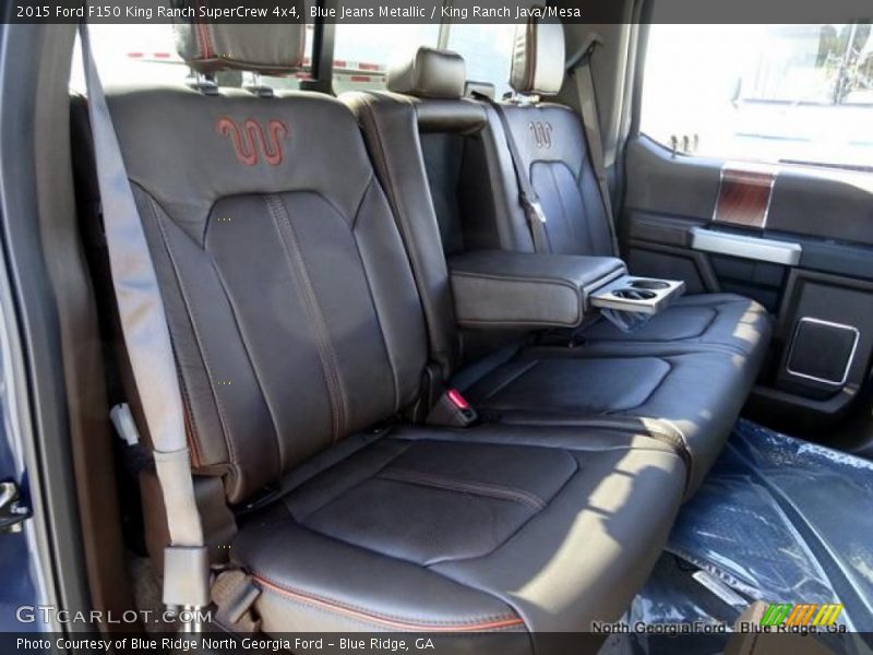 Blue Jeans Metallic / King Ranch Java/Mesa 2015 Ford F150 King Ranch SuperCrew 4x4