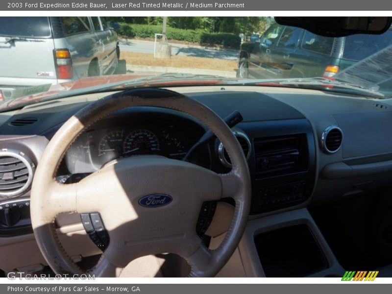 Laser Red Tinted Metallic / Medium Parchment 2003 Ford Expedition Eddie Bauer