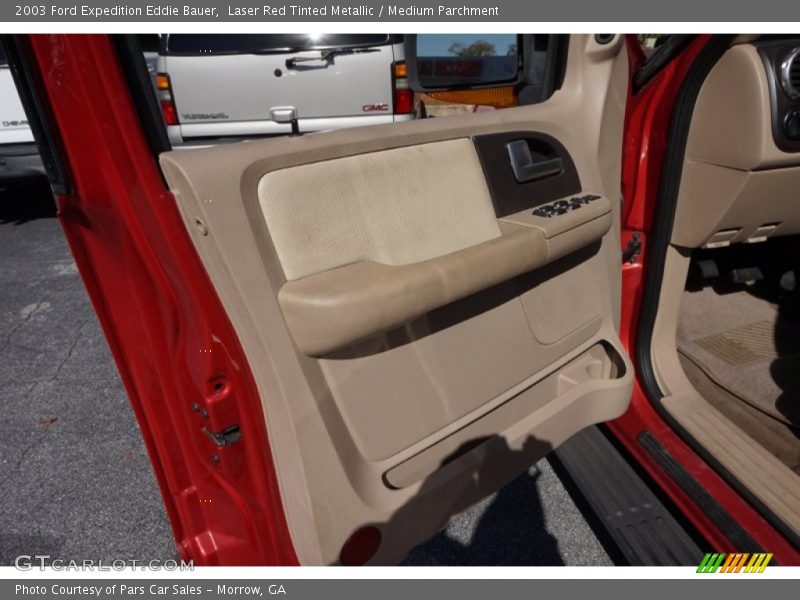 Laser Red Tinted Metallic / Medium Parchment 2003 Ford Expedition Eddie Bauer