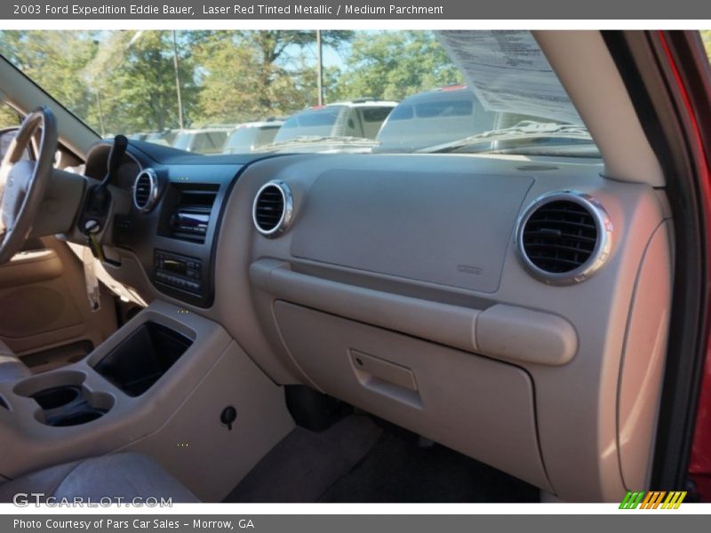 Laser Red Tinted Metallic / Medium Parchment 2003 Ford Expedition Eddie Bauer