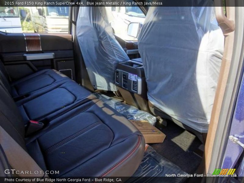 Blue Jeans Metallic / King Ranch Java/Mesa 2015 Ford F150 King Ranch SuperCrew 4x4