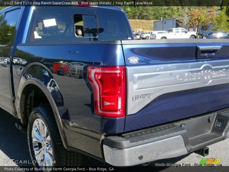 Blue Jeans Metallic / King Ranch Java/Mesa 2015 Ford F150 King Ranch SuperCrew 4x4