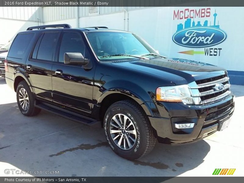 Shadow Black Metallic / Ebony 2016 Ford Expedition XLT