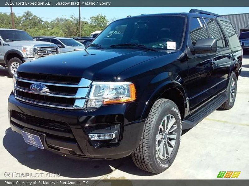 Shadow Black Metallic / Ebony 2016 Ford Expedition XLT