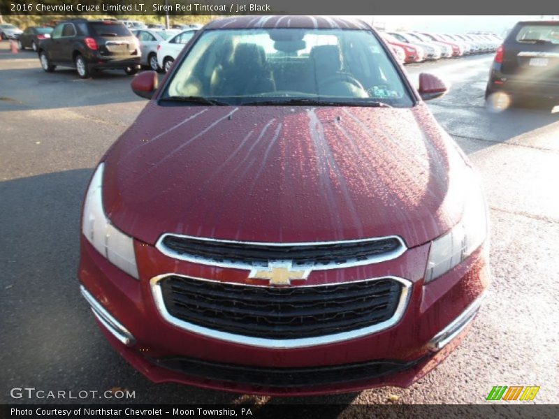 Siren Red Tintcoat / Jet Black 2016 Chevrolet Cruze Limited LT