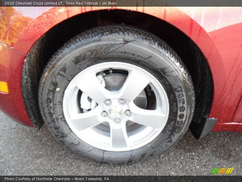 Siren Red Tintcoat / Jet Black 2016 Chevrolet Cruze Limited LT