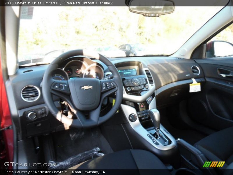 Siren Red Tintcoat / Jet Black 2016 Chevrolet Cruze Limited LT