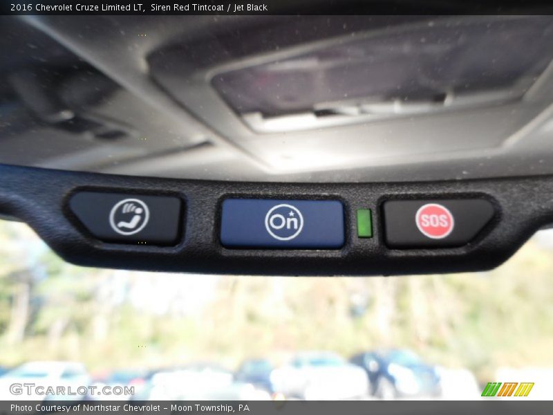 Siren Red Tintcoat / Jet Black 2016 Chevrolet Cruze Limited LT