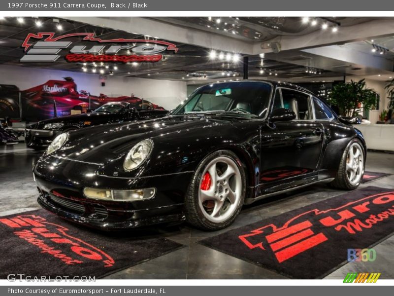 Black / Black 1997 Porsche 911 Carrera Coupe