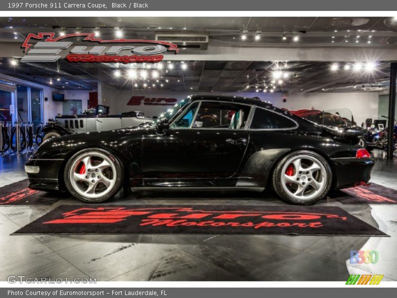 Black / Black 1997 Porsche 911 Carrera Coupe