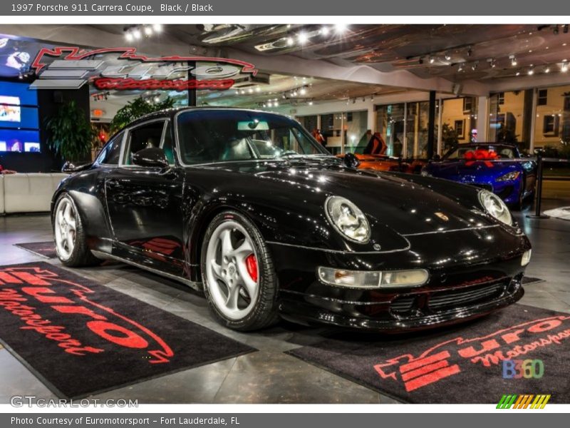 Black / Black 1997 Porsche 911 Carrera Coupe