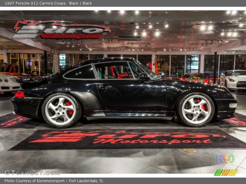 Black / Black 1997 Porsche 911 Carrera Coupe