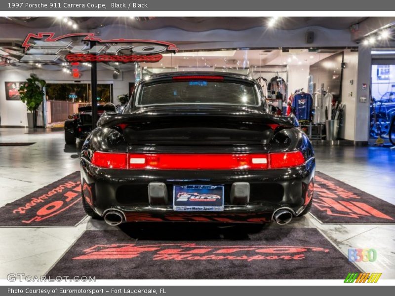 Black / Black 1997 Porsche 911 Carrera Coupe