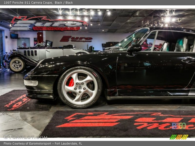 Black / Black 1997 Porsche 911 Carrera Coupe