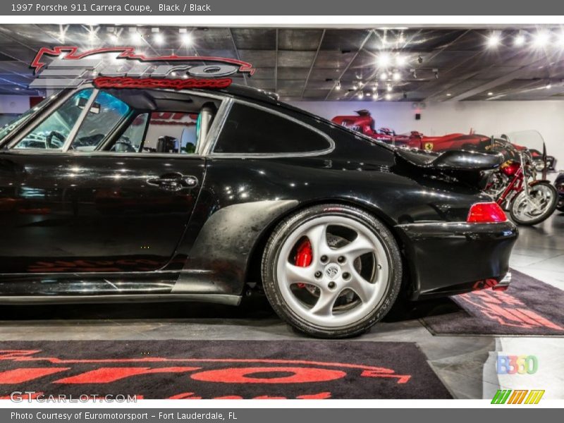 Black / Black 1997 Porsche 911 Carrera Coupe