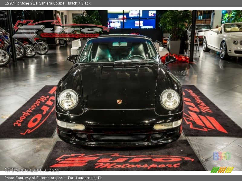Black / Black 1997 Porsche 911 Carrera Coupe