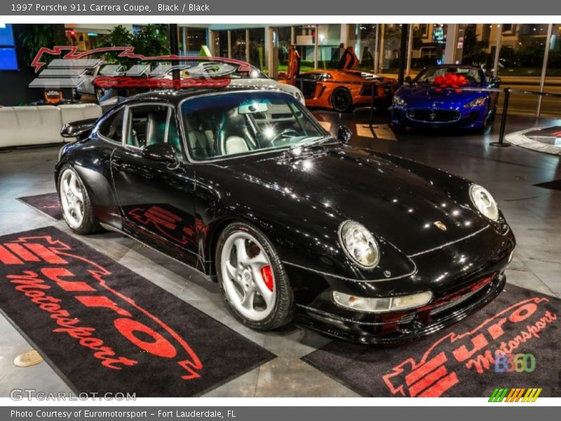 Black / Black 1997 Porsche 911 Carrera Coupe