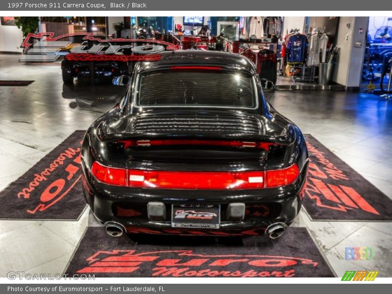 Black / Black 1997 Porsche 911 Carrera Coupe