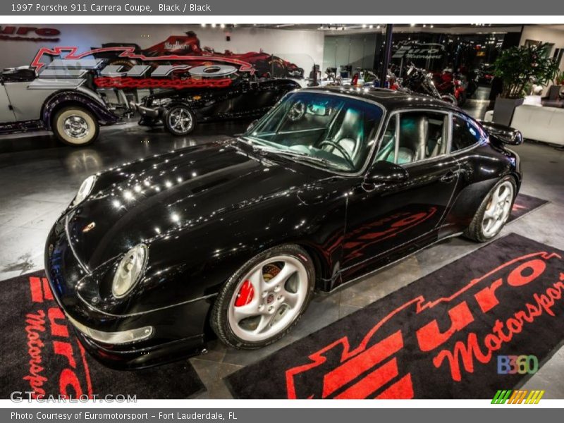 Black / Black 1997 Porsche 911 Carrera Coupe