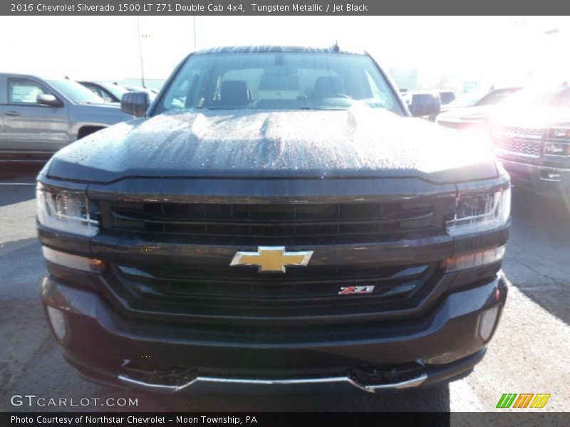 Tungsten Metallic / Jet Black 2016 Chevrolet Silverado 1500 LT Z71 Double Cab 4x4