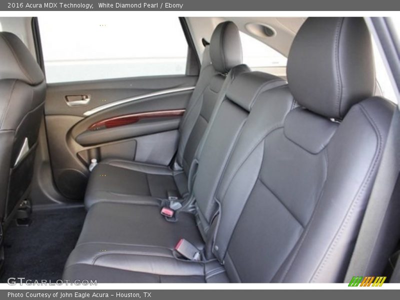 White Diamond Pearl / Ebony 2016 Acura MDX Technology