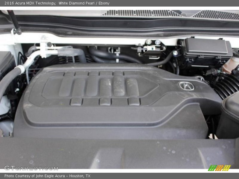 White Diamond Pearl / Ebony 2016 Acura MDX Technology