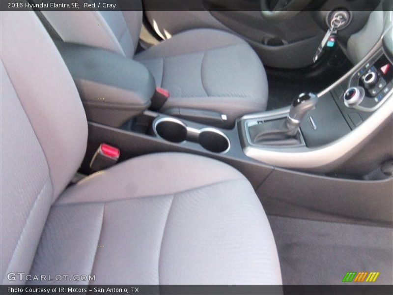 Red / Gray 2016 Hyundai Elantra SE