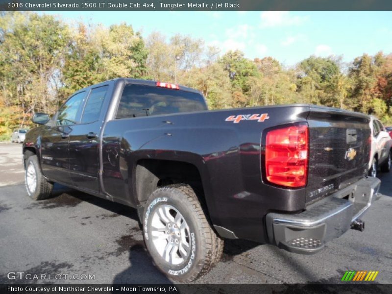 Tungsten Metallic / Jet Black 2016 Chevrolet Silverado 1500 LT Double Cab 4x4