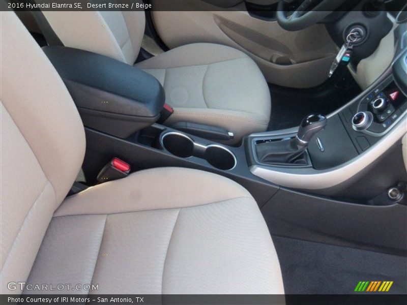 Desert Bronze / Beige 2016 Hyundai Elantra SE