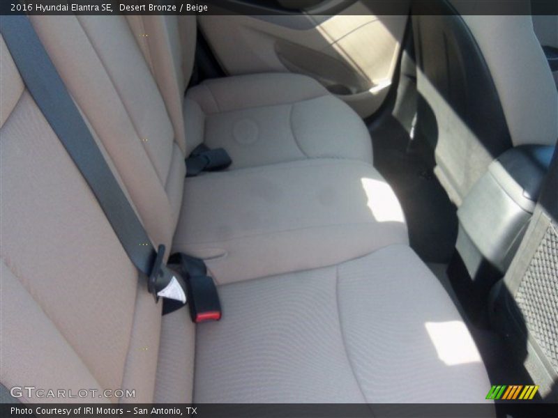 Desert Bronze / Beige 2016 Hyundai Elantra SE