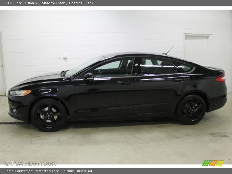 Shadow Black / Charcoal Black 2016 Ford Fusion SE