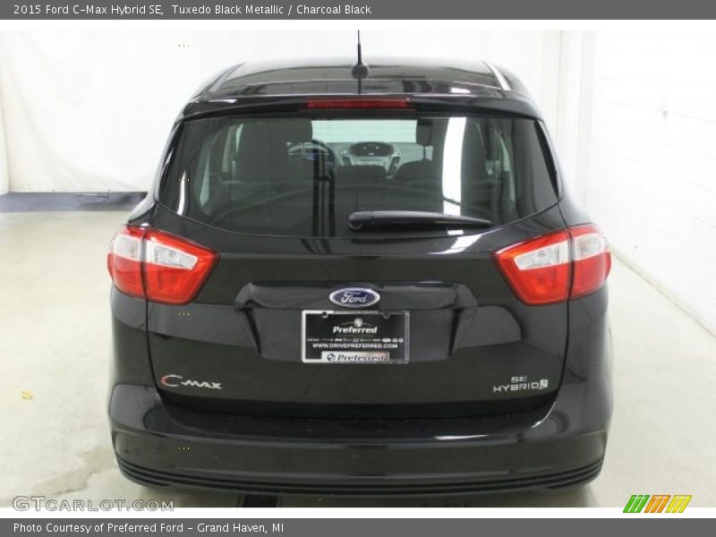Tuxedo Black Metallic / Charcoal Black 2015 Ford C-Max Hybrid SE