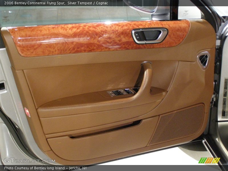 Silver Tempest / Cognac 2006 Bentley Continental Flying Spur