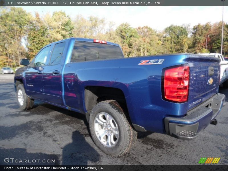  2016 Silverado 1500 LT Z71 Double Cab 4x4 Deep Ocean Blue Metallic