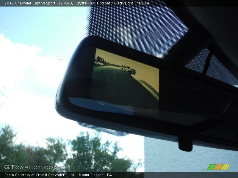 Crystal Red Tintcoat / Black/Light Titanium 2012 Chevrolet Captiva Sport LTZ AWD
