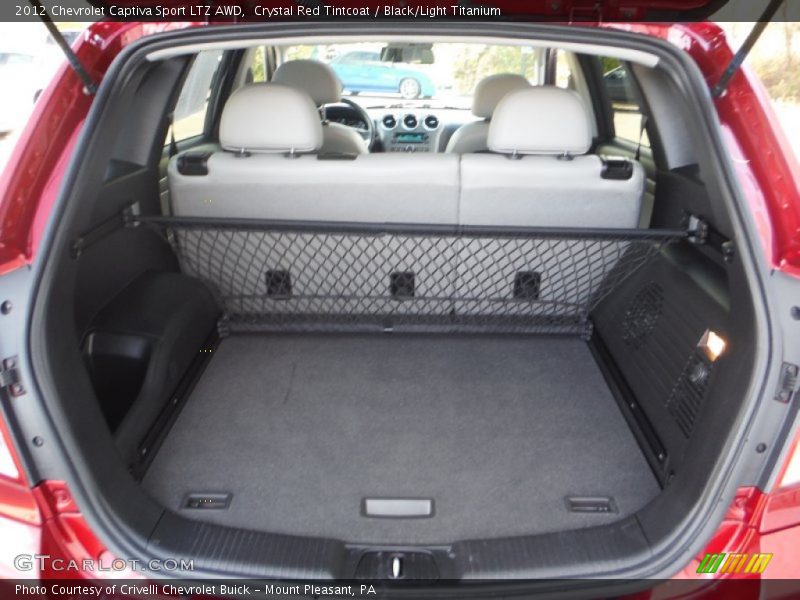 Crystal Red Tintcoat / Black/Light Titanium 2012 Chevrolet Captiva Sport LTZ AWD