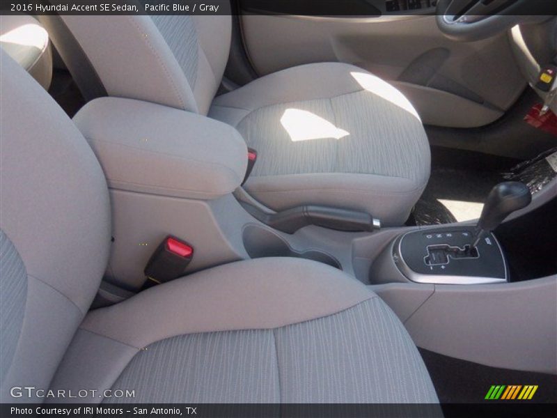 Pacific Blue / Gray 2016 Hyundai Accent SE Sedan