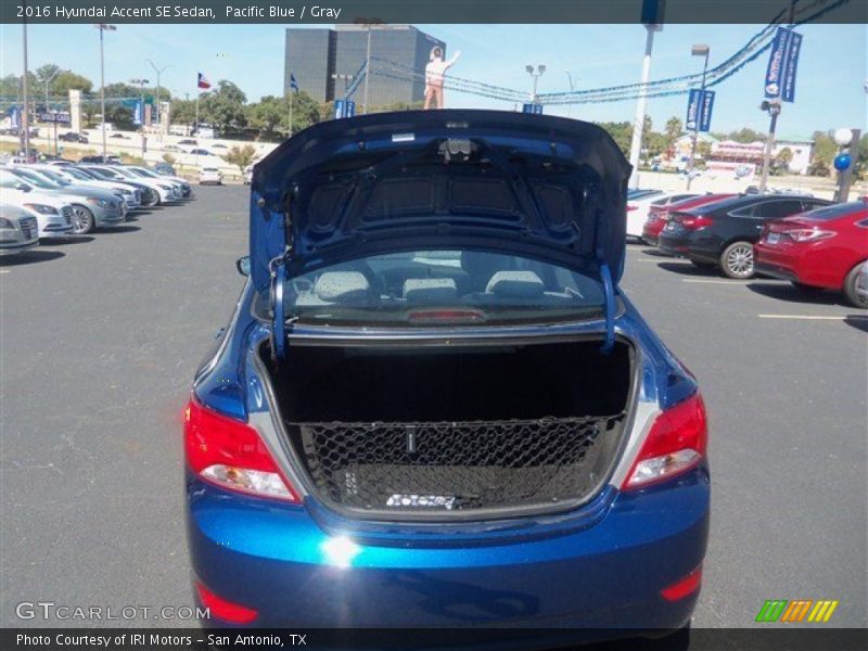 Pacific Blue / Gray 2016 Hyundai Accent SE Sedan