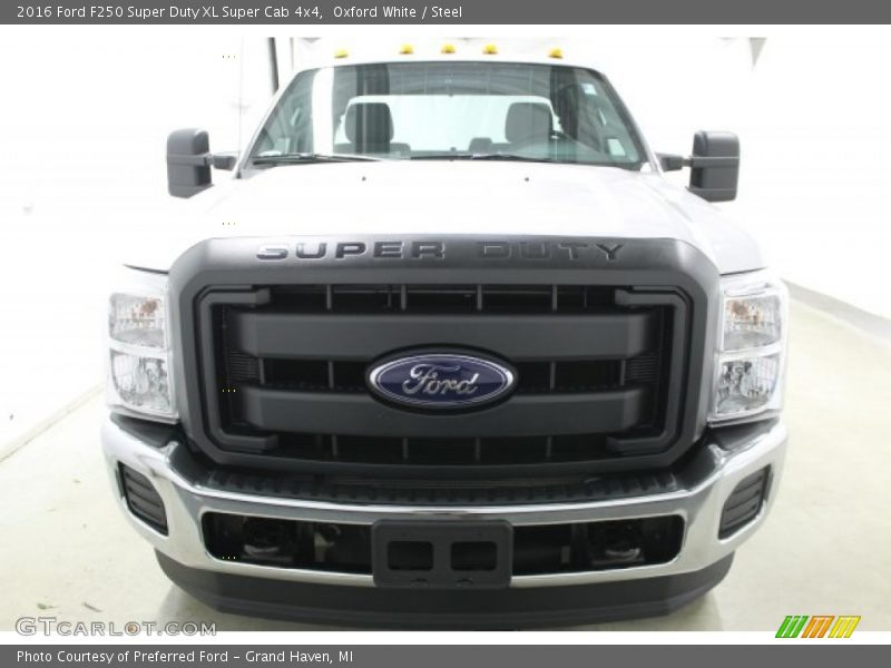 Oxford White / Steel 2016 Ford F250 Super Duty XL Super Cab 4x4