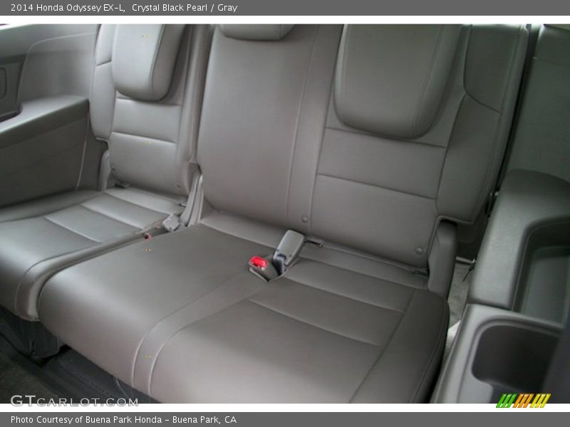 Crystal Black Pearl / Gray 2014 Honda Odyssey EX-L