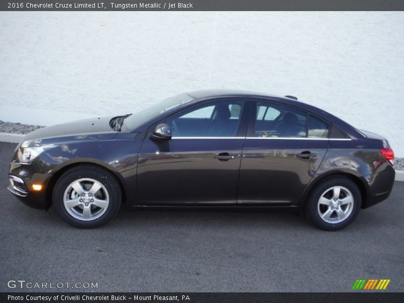 Tungsten Metallic / Jet Black 2016 Chevrolet Cruze Limited LT