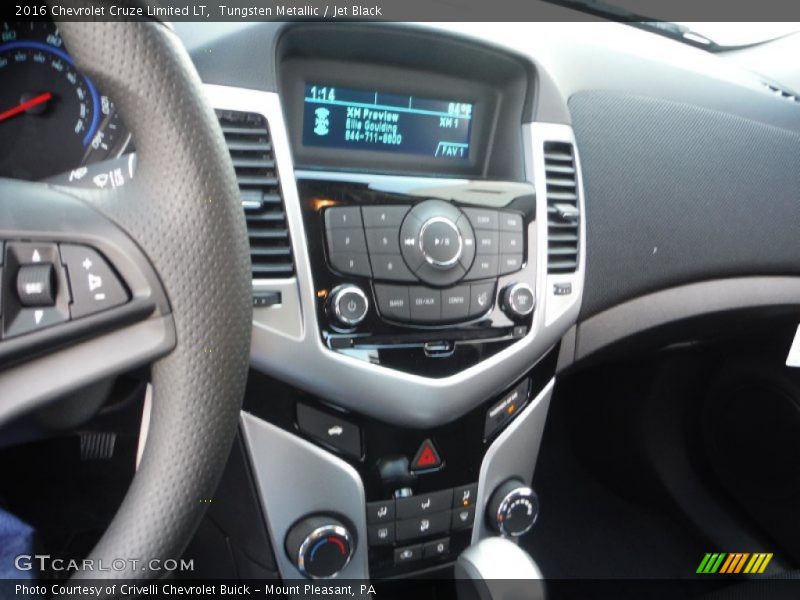Tungsten Metallic / Jet Black 2016 Chevrolet Cruze Limited LT