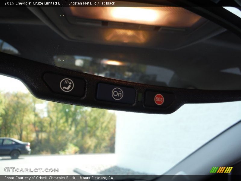 Tungsten Metallic / Jet Black 2016 Chevrolet Cruze Limited LT