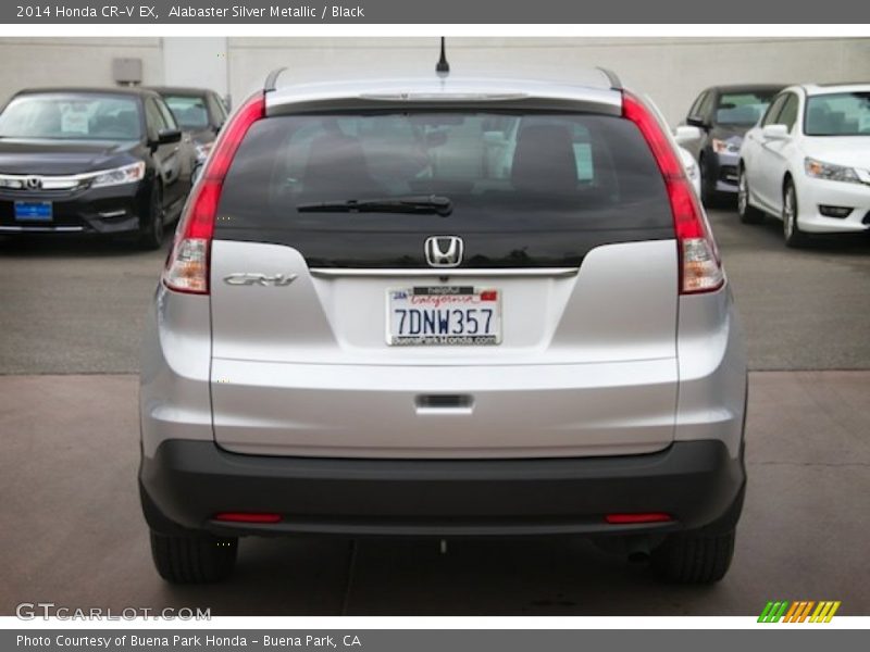Alabaster Silver Metallic / Black 2014 Honda CR-V EX