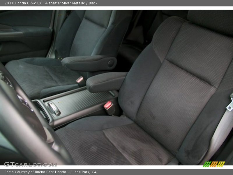 Alabaster Silver Metallic / Black 2014 Honda CR-V EX
